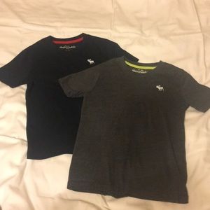 Two Abercrombie kids shirts size 5/6